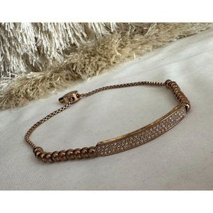 Michael Kors Brillance - beads and bar Slide Bracelet